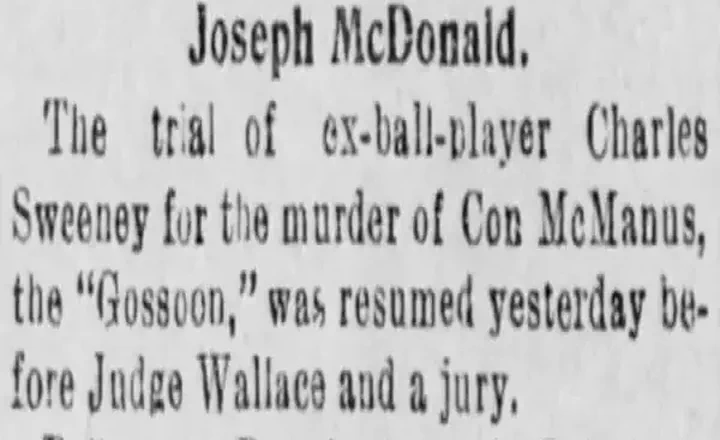 The Sweeny Trial