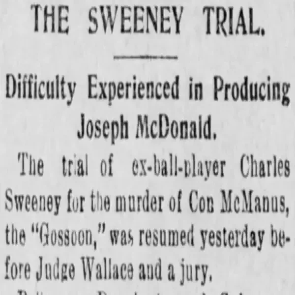The Sweeny Trial