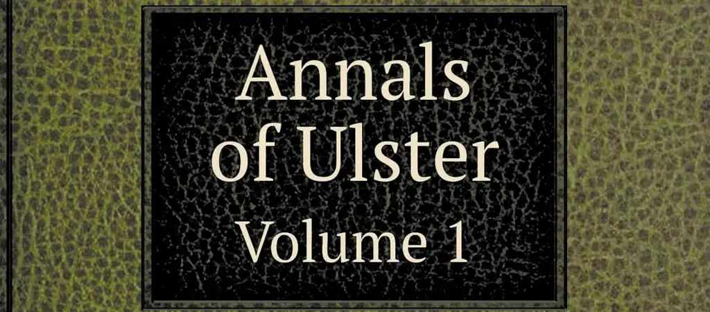 Manuscript of the Annals of Ulster 500–1000 AD