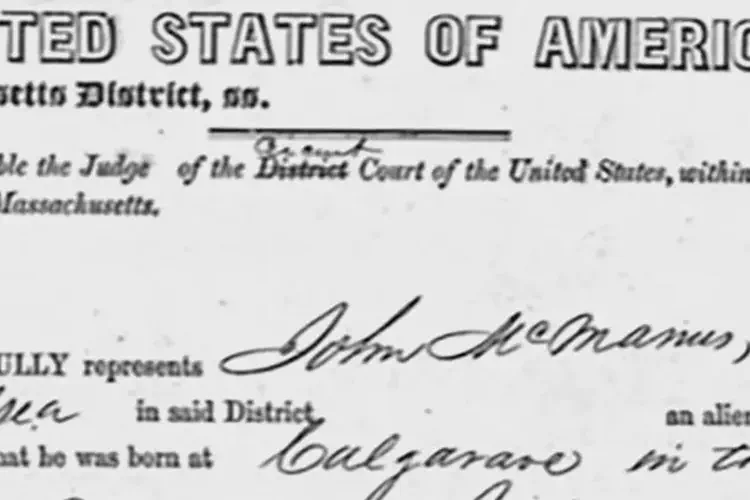 John McManus US Passport