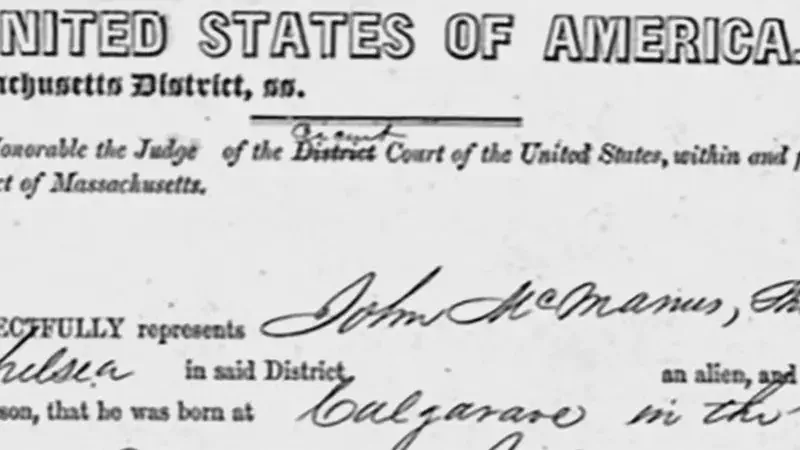 John McManus US Passport