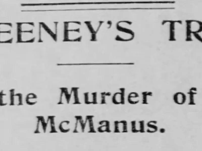 Sweeney's Trial 10-25-1894
