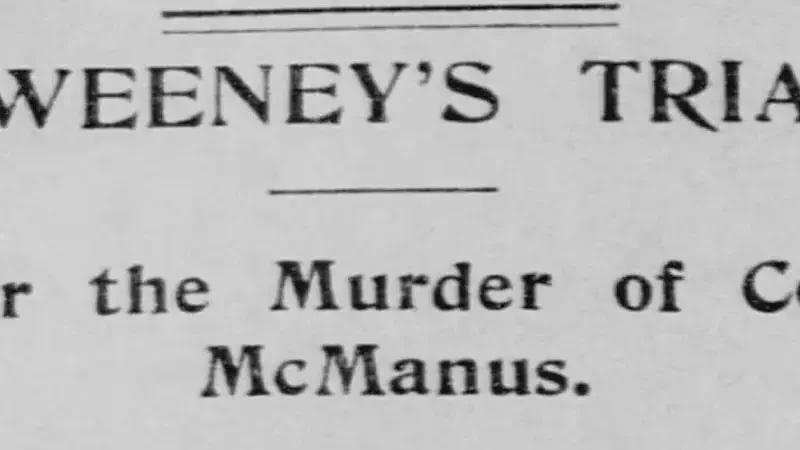 Sweeney's Trial 10-25-1894