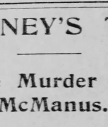 Sweeney's Trial 10-25-1894