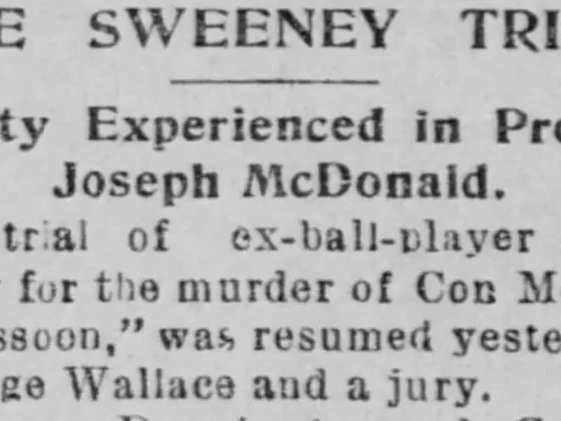 Sweeney's Trial - 10-26-1894