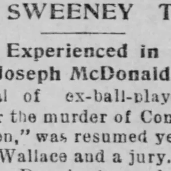 Sweeney's Trial - 10-26-1894