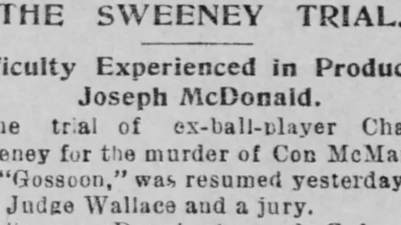 Sweeney's Trial - 10-26-1894